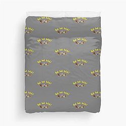 Bok Bitch - Crazy Rich Asians Chickens Design in Yellow Duvet Cover
