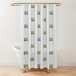 Bok Bitch - Crazy Rich Asians in Black - because Chickens are Bitches! Shower Curtain