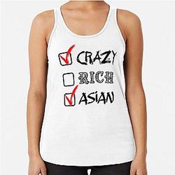 Crazy Rich Asians Racerback Tank Top