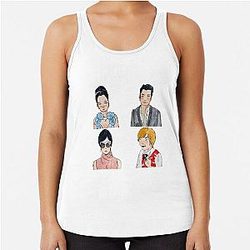 Crazy Rich Asians - Fanart Racerback Tank Top