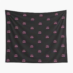 Not Crazy Rich Just Asian Crazy Rich Asians Design in Pink Tapestry