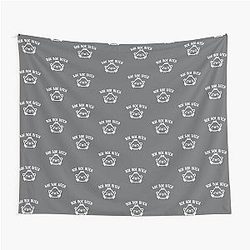Bok Bitch -Crazy Rich Asians Chicken Design in White Tapestry