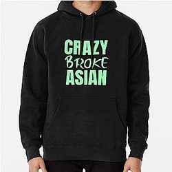 Crazy Rich Asians Design in Green Pullover Hoodie