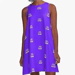 Not Crazy Not Rich, Just Asian - Crazy Rich Asians Design in Yellow - because Chickens are Bitches A-Line Dress