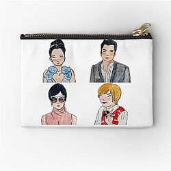 Crazy Rich Asians Fanart Zipper Pouch