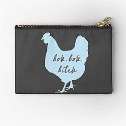 Bok Bitch Asians Rich zipper pouch