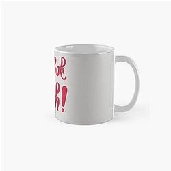 Bok Bok Bitch - Crazy Rich Asians Text Design in Red - because Chickens are Bitches Classic Mug