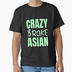 Crazy Rich Asian Design in green Classic T-Shirt