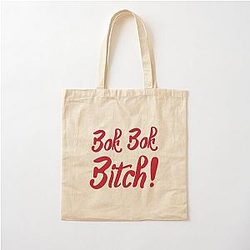 Bok Bitch - Crazy Rich Asians Text Design in Red because Chickens are Bitches! Cotton Tote Bag