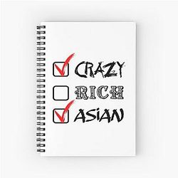 Crazy Rich Spiral Notebook
