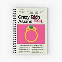 Crazy Rich Asians Spiral Notebook