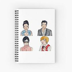 Crazy Rich Asians Fanart Notebook