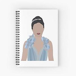Crazy Rich Asians - Rachel Chu Wedding Scene Notebook
