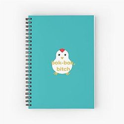 Crazy Rich Asians Bok Chicken Version Spiral Notebook