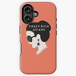 Crazy Rich Asians Book Cover iPhone Tough Case