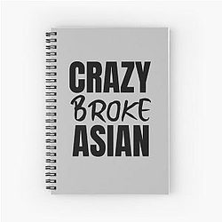 Crazy Rich Asian Design Spiral Notebook