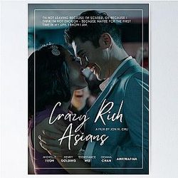 Crazy Rich Asians Romantic Poster
