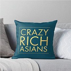 Crazy Rich Asians Throw Pillow