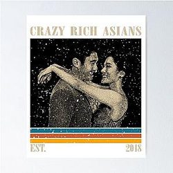 Retro Crazy Rich Asians Poster