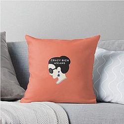 Crazy Rich Asians Book Cover Throw Pillow