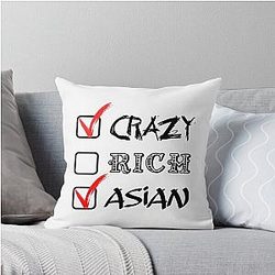 Crazy Rich Asians Throw Pillow