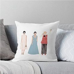Crazy Rich Asians Girl Gang Throw Pillow