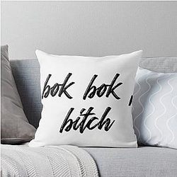 Bok Bitch Crazy Rich Asians Throw Pillow