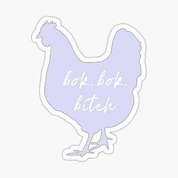 Bok Bitch Crazy Rich Asians Sticker