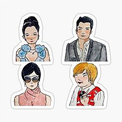 Crazy Rich Asians - Fanart Sticker