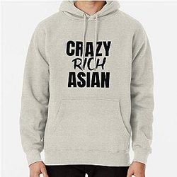 Crazy Rich Asians Design in Black Pullover Hoodie
