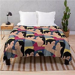Crazy Rich Asians - Nick Young &  Rachel Chu  Throw Blanket