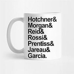 Criminal Minds Mugs - Criminal Minds Names Mug TP1011