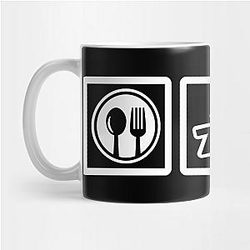 Criminal Minds Mugs - Eat Sleep Criminal Minds Mug TP1011