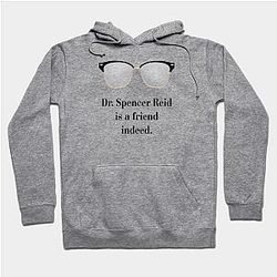 Criminal Minds Hoodies - Dr. Spencer Reid is a friend indeed. Hoodie TP0911