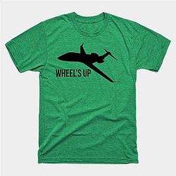 Criminal Minds T-Shirts - Wheel's Up (Black) T- Shirt TP0911
