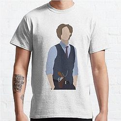 Criminal Minds T-Shirts - dr. spencer reid silhouette Classic T-Shirt RB2910