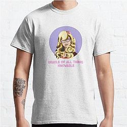 Criminal Minds T-Shirts - Criminal Minds Penelope Garcia: Oracle of All Things Knowable Classic T-Shirt RB2910