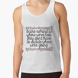 Criminal Minds Tank Tops - Scars Don't Have to Dictate Our Future Tank Top RB2910