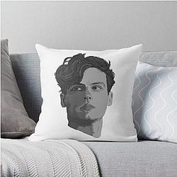 Criminal Minds Pillows - Spencer Reid from Criminal Minds Throw Pillow RB2910