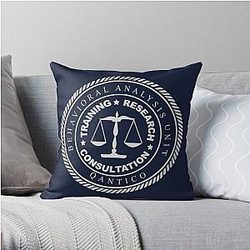 Criminal Minds Pillows - BAU - Logo Throw Pillow RB2910