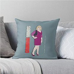 Criminal Minds Pillows - Criminal Minds - Garcia Throw Pillow RB2910