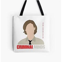 Criminal Minds Bags - Criminal Minds - Dr. Spencer Reid All Over Print Tote Bag RB2910