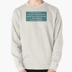 Criminal Minds Sweatshirts - Reid Quote (Criminal Minds) Pullover Sweatshirt RB2910