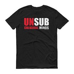 Criminal Minds T-shirts - Unsub Adult Short Sleeve T-Shirt IP2712