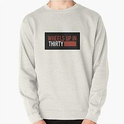 Criminal Minds Sweatshirts - Wheels Up In Thirty Criminal Minds Pullover Sweatshirt RB2910