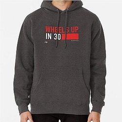 Criminal Minds Hoodies - Wheels Up in 30 - Criminal Minds Pullover Hoodie RB2910