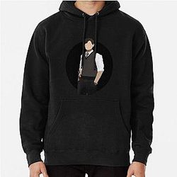 Criminal Minds Hoodies - Spencer Reid / Matthew Gray Gubler Criminal Minds Sillouette Art With Background Pullover Hoodie RB2910