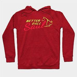 Better Call Saul Hoodies - Red Classic Logo! Classic Hoodie