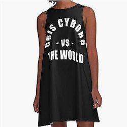 Cris Cyborg vs The World A-Line Dress
