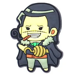 One Piece Charms – One Piece Crocodile Character PVC Crocs Charms